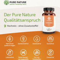 Kurkuma Komplex mit Piperin & Vitamin C - 90 Kapseln